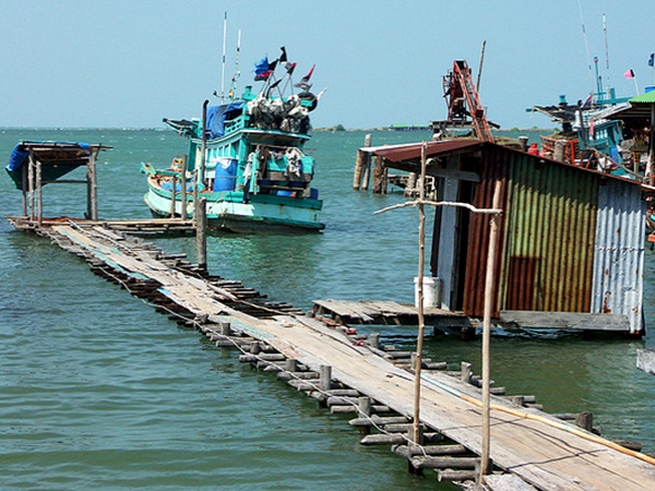 Fishing port Sihanoukville