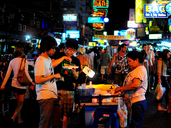 bangkok night street
