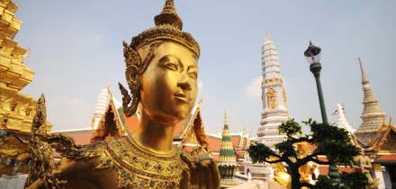 Thailand Bangkok Gold Buddha Temple