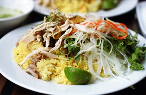 vietnam highlights tour chicken-rice