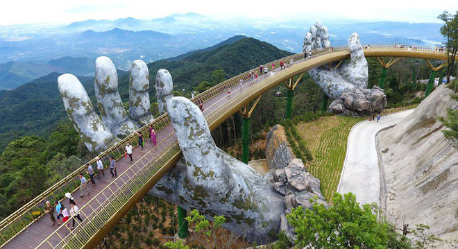 golden bridge da nang vietnam bana hill (2)