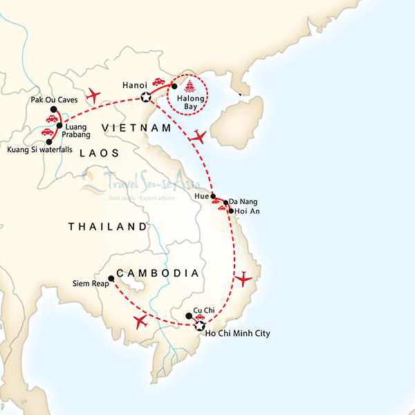 Indochina Heritage Line 15 day