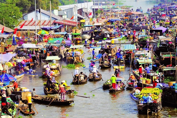 cai rang floating market - Copy