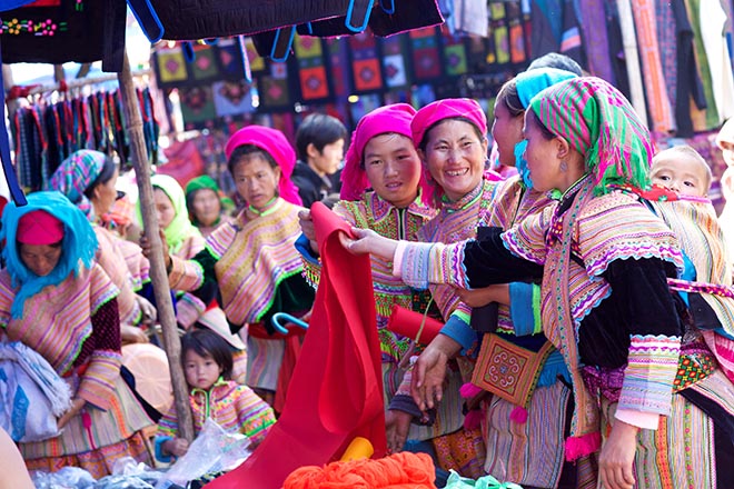 Northern mountain Vietnam market
